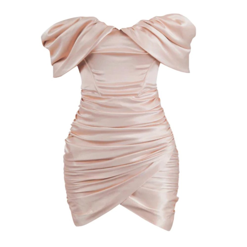 Divine Satin Corset Dress